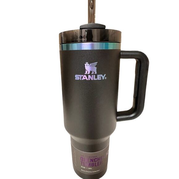 Stanley Black Chrome 40oz NWT - Picture 1 of 6